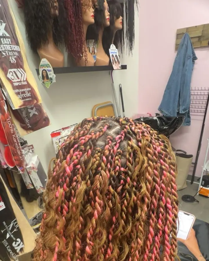 Colored passion twists